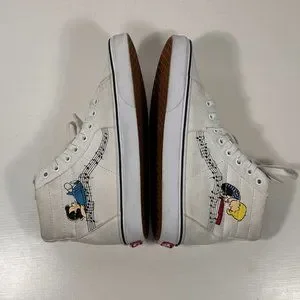 Vans Shoes Vans X Peanuts Lucy And Schroeder White Canvas